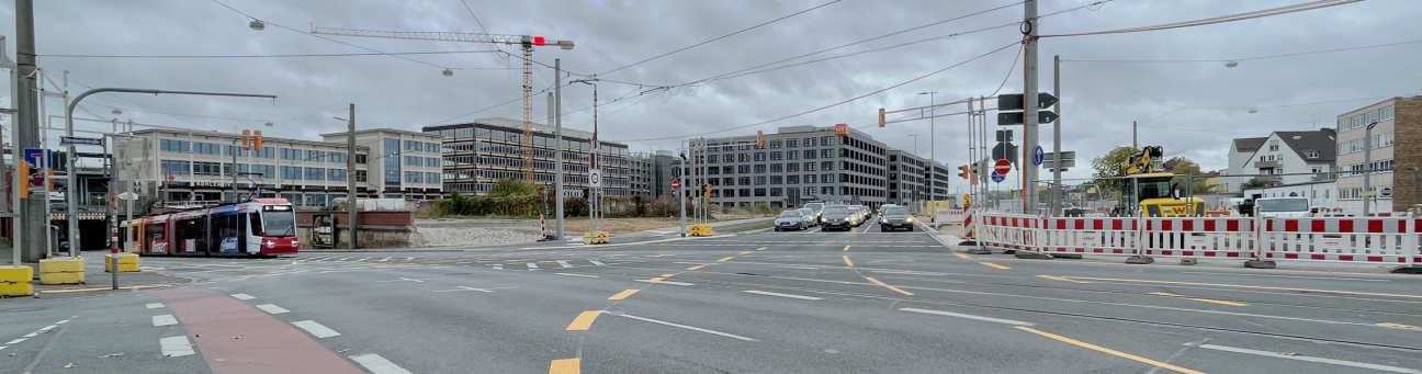 Bild © André Winkel / Stadt Nürnberg Kreuzung Emmy-Noether-Straße - Steinbühler Straße - Stromerstraße, Bild © André Winkel / Stadt Nürnberg