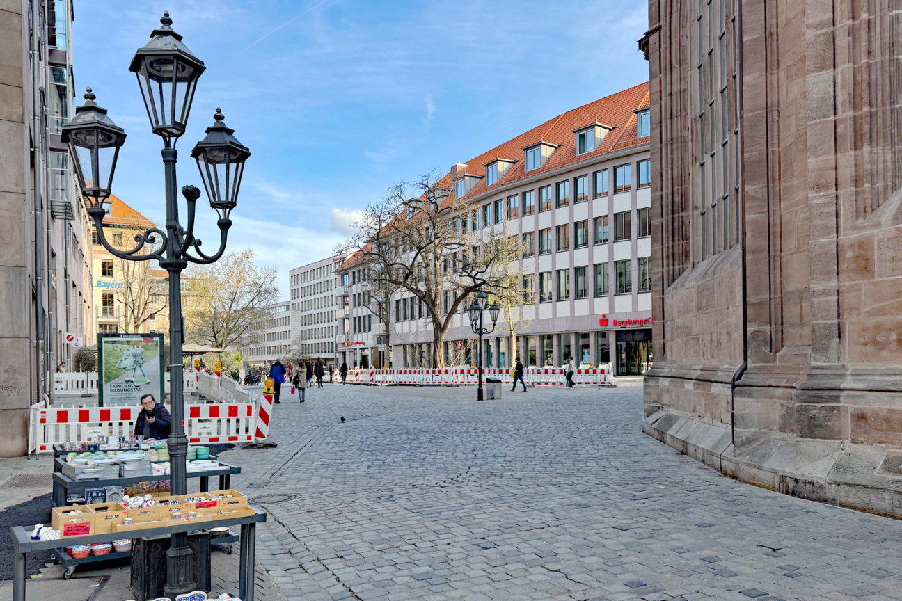 Lorenzer Platz, Bild © André Winkel / Stadt Nürnberg