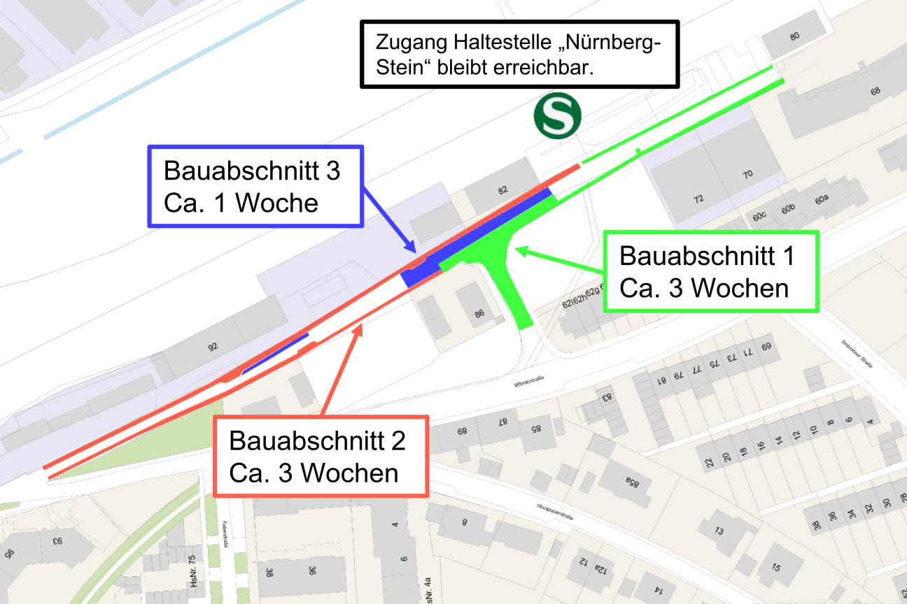 Wörnitzstraße Bauabschnitte 1 bis 3