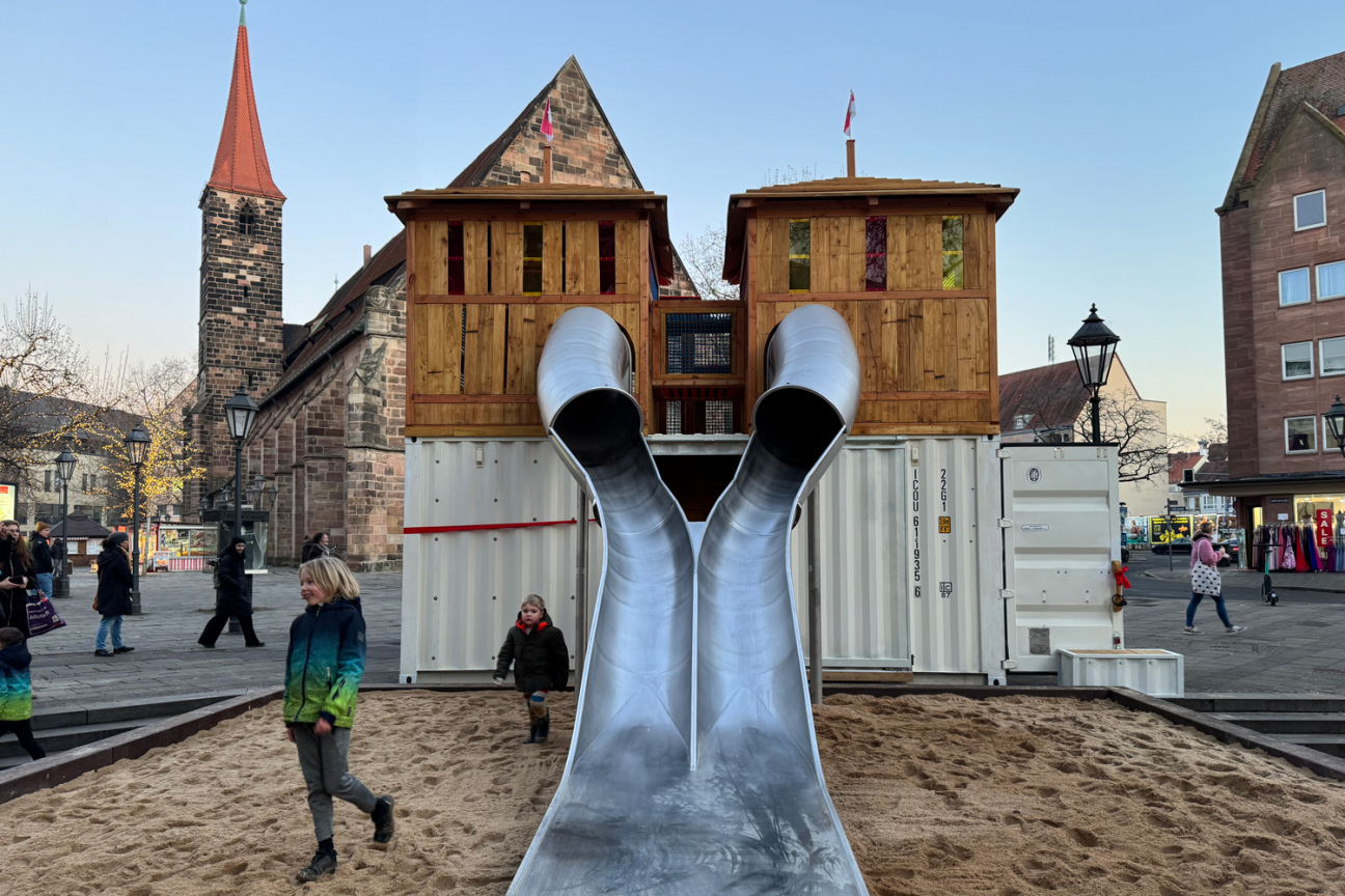 Jakobsplatz - Spielebox, Bild © André Winkel / Stadt Nürnberg
