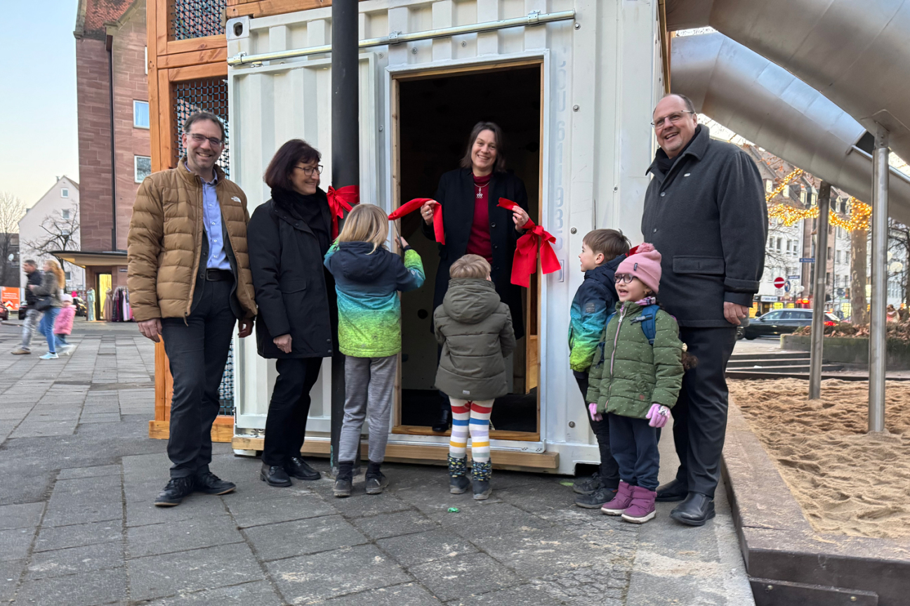 Jakobsplatz - Spielebox, Bild © André Winkel / Stadt Nürnberg