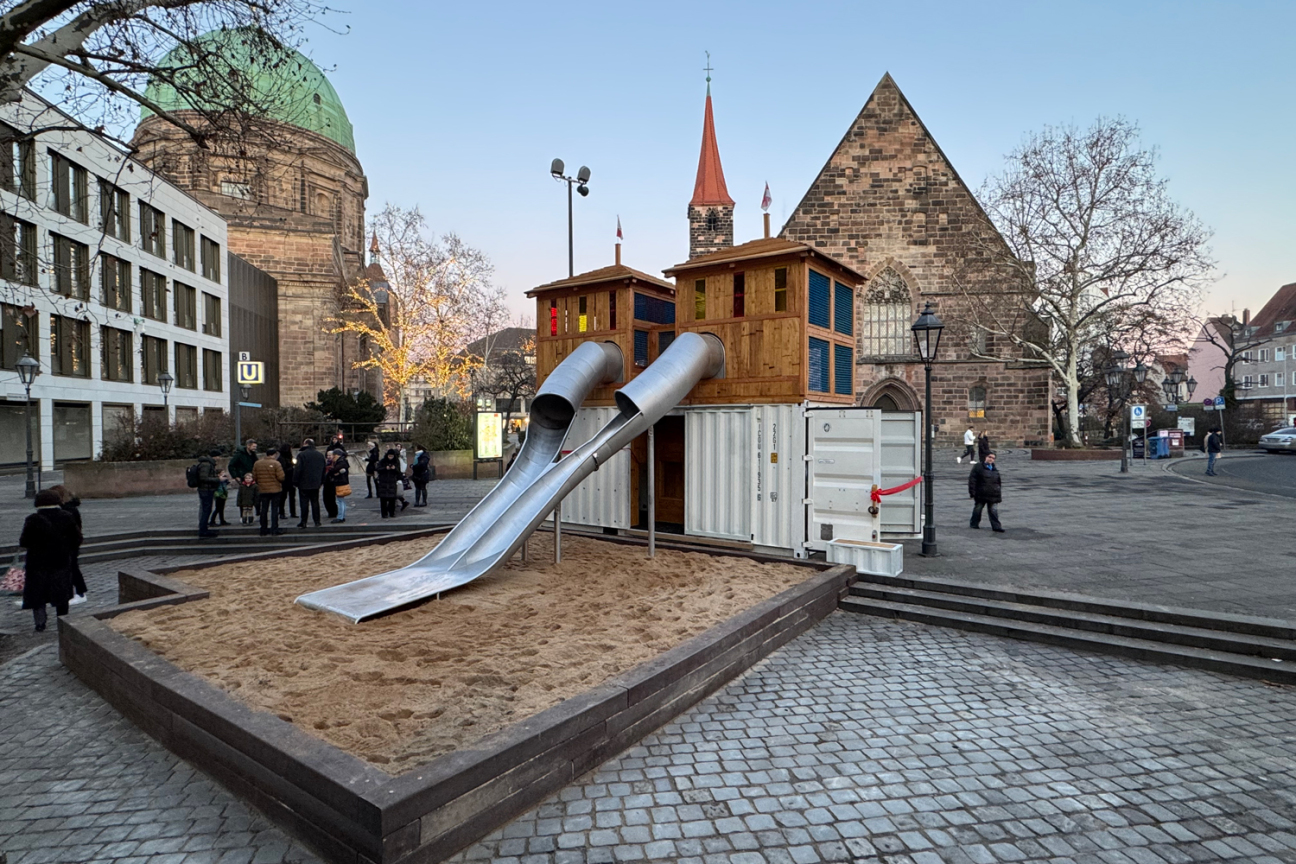 Jakobsplatz - Spielebox, Bild © André Winkel / Stadt Nürnberg