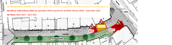 Luitpoldstraße Baustelle 2023