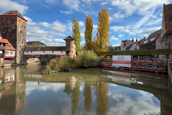 Henkersteg: Sanierung der alten Holzbrücke