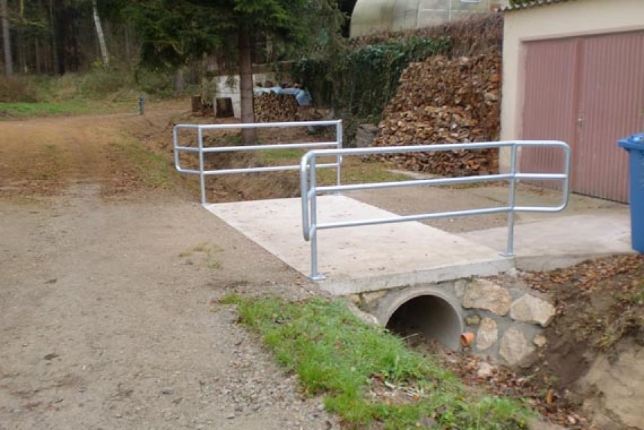 Bessere Verrohrung des Bachs im Holzheimer Graben schützt vor Hochwasser., Bild © SÖR / Stadt Nürnberg