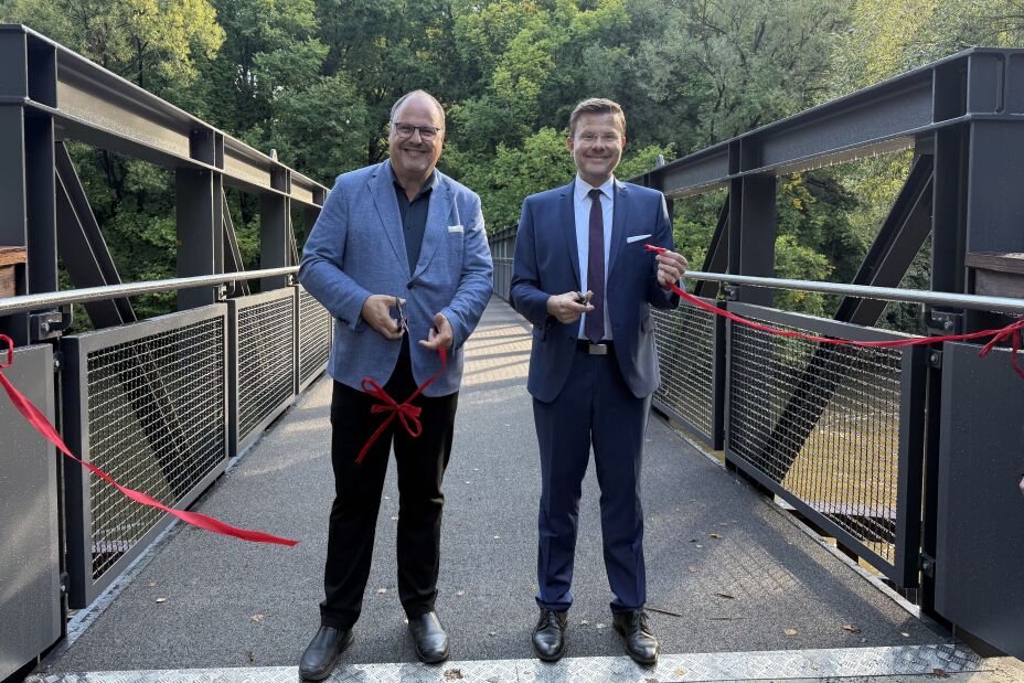 Eröffnung Neuwerksteg, Bild © Kathrin Lehnerer / Stadt Nürnberg