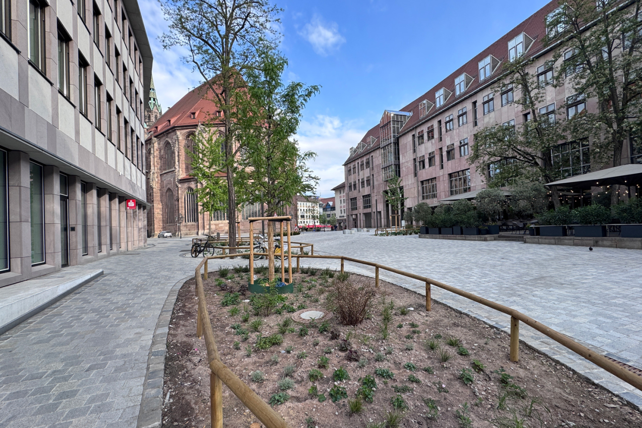Lorenzer Platz, Bild © André Winkel / Stadt Nürnberg