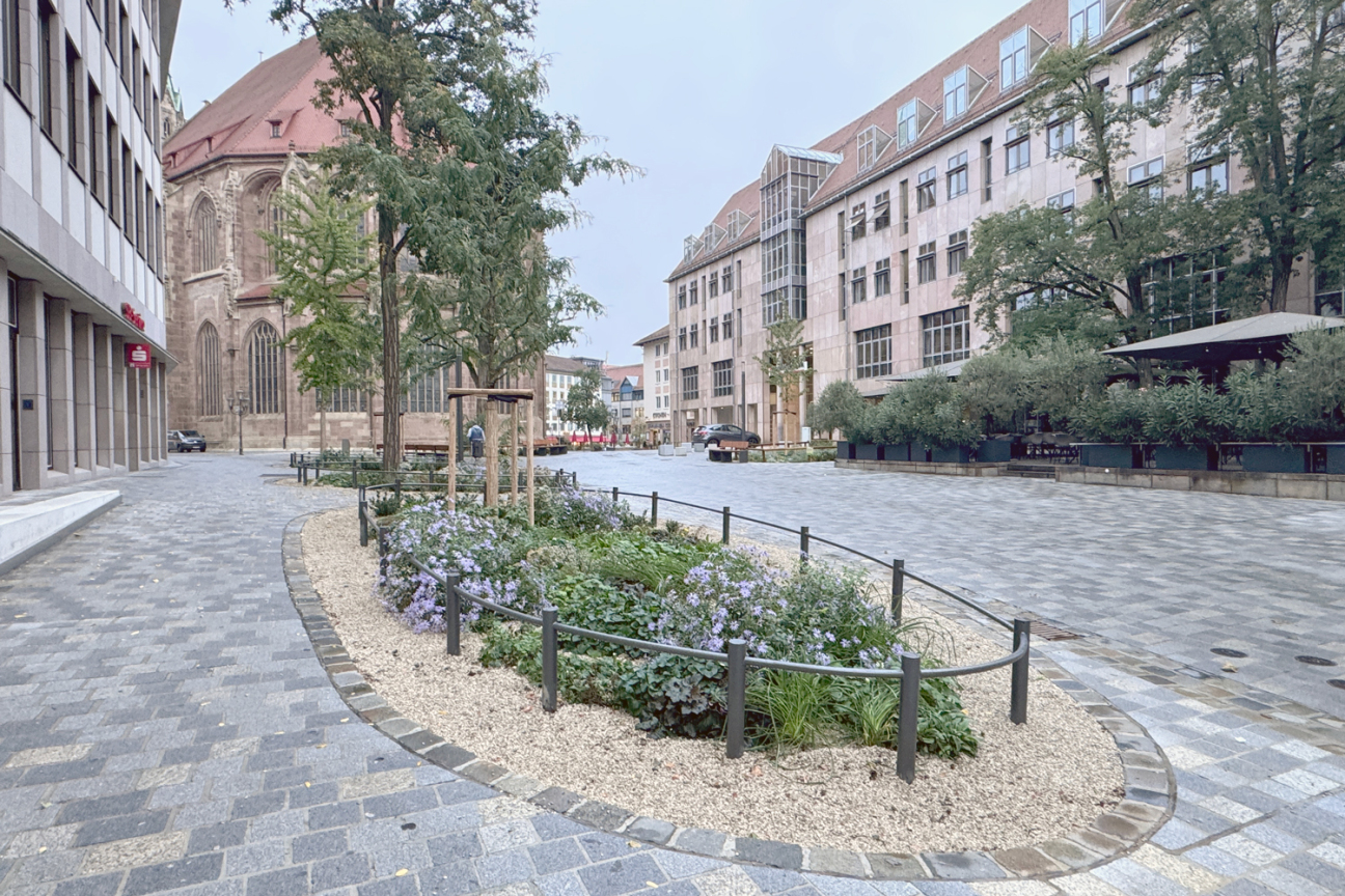 Lorenzer Platz, Bild © André Winkel / Stadt Nürnberg