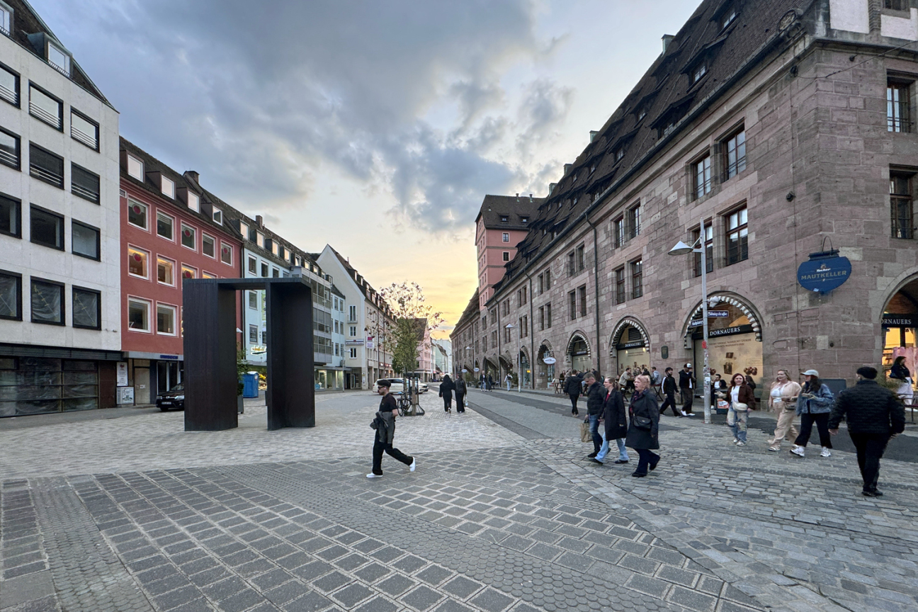 Hallplatz Umbau: Zweiter Bauabschnitt, Bild © André Winkel / Stadt Nürnberg