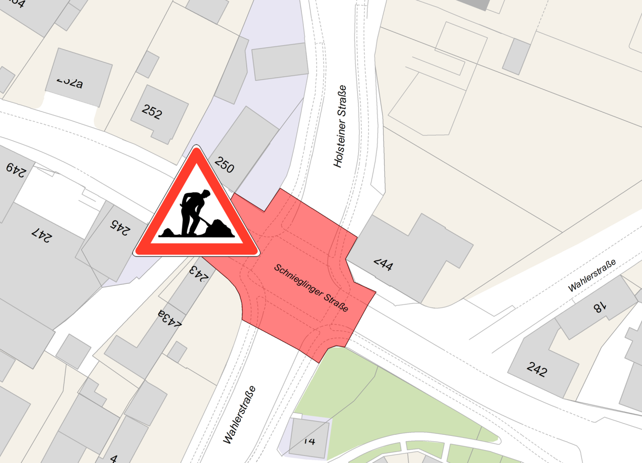 Schnieglinger Str Webkarte, Bild © Stadt Nürnberg / SÖR