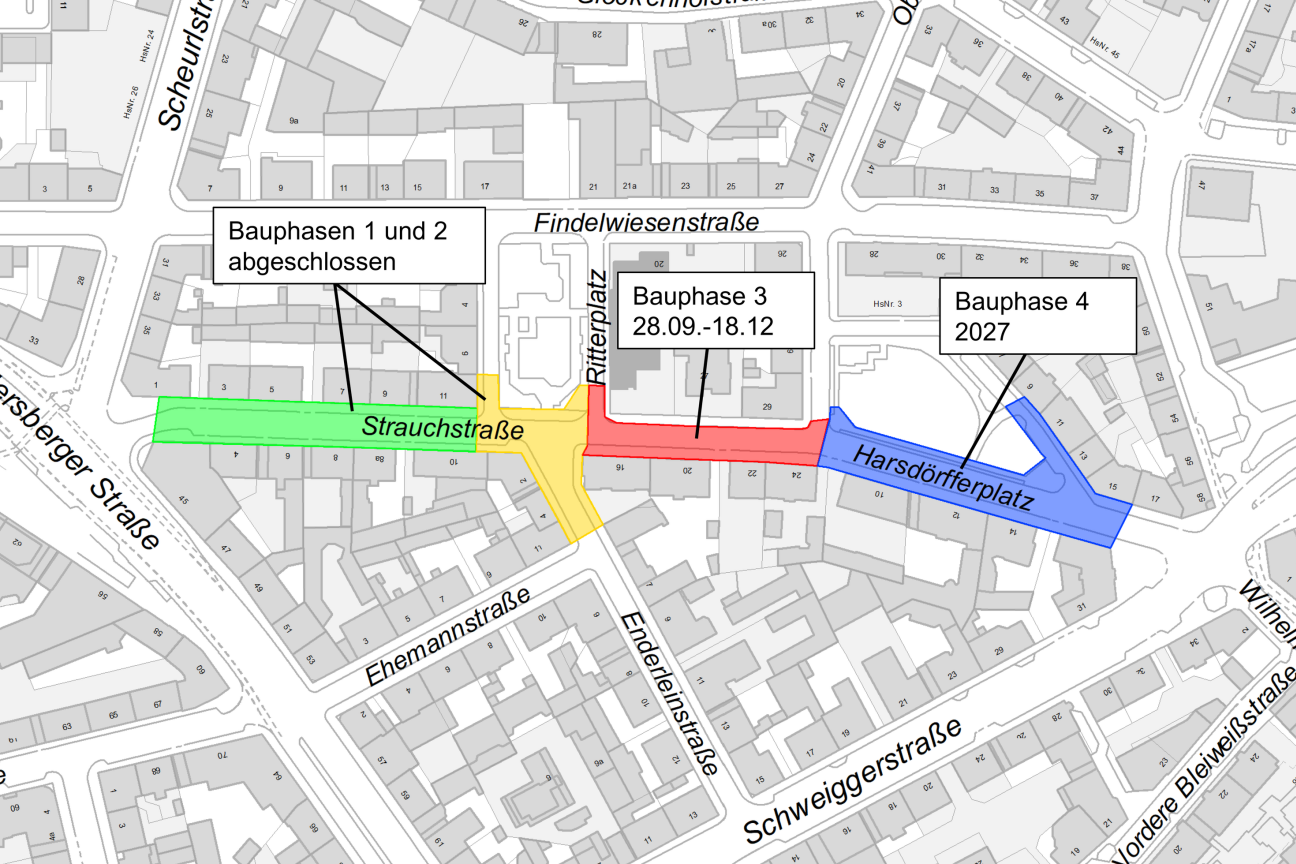 Strauchstraße Harsdörfferplatz Karte Webgrafik Sep26