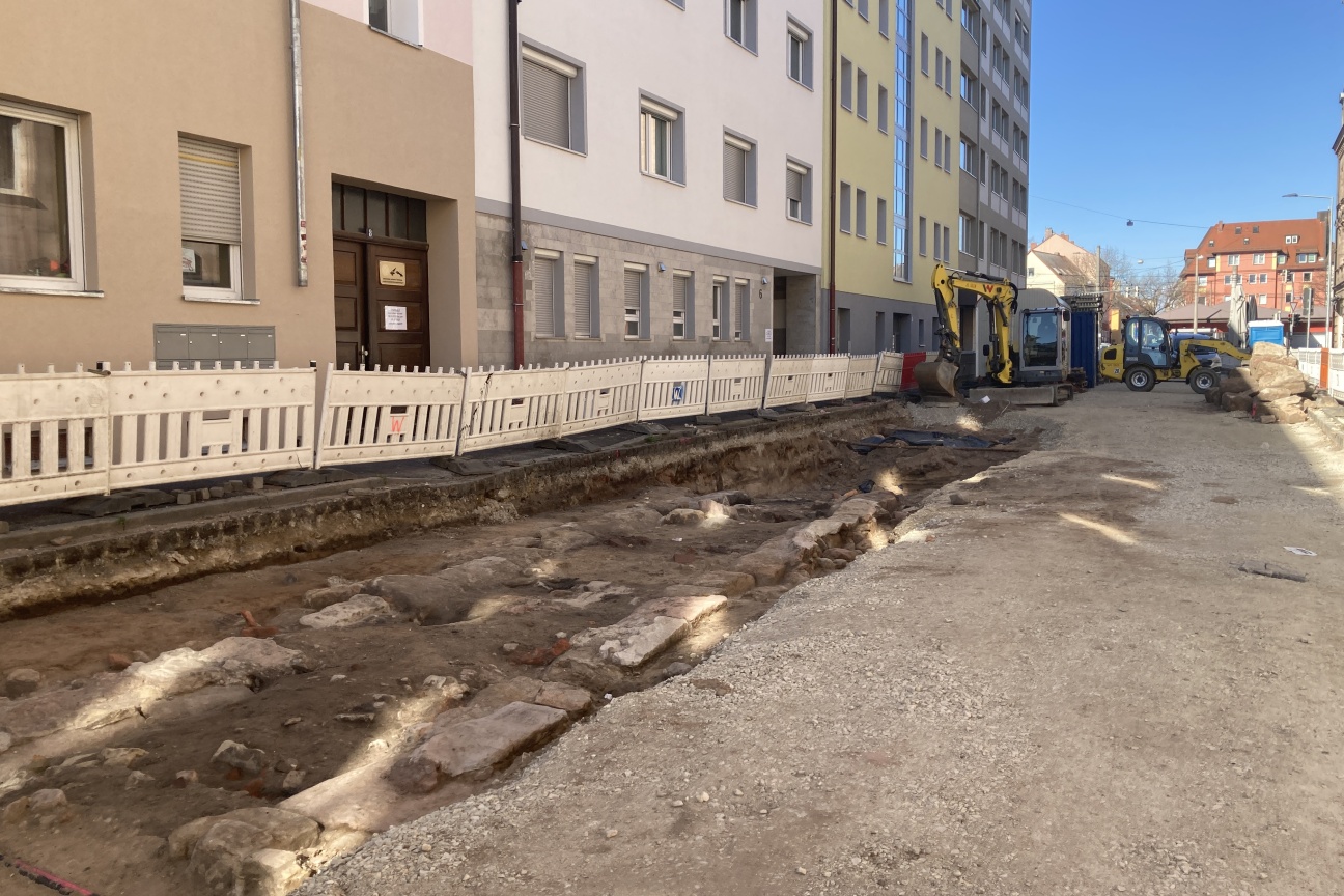 Archäologische Funde in der Strauchstraße