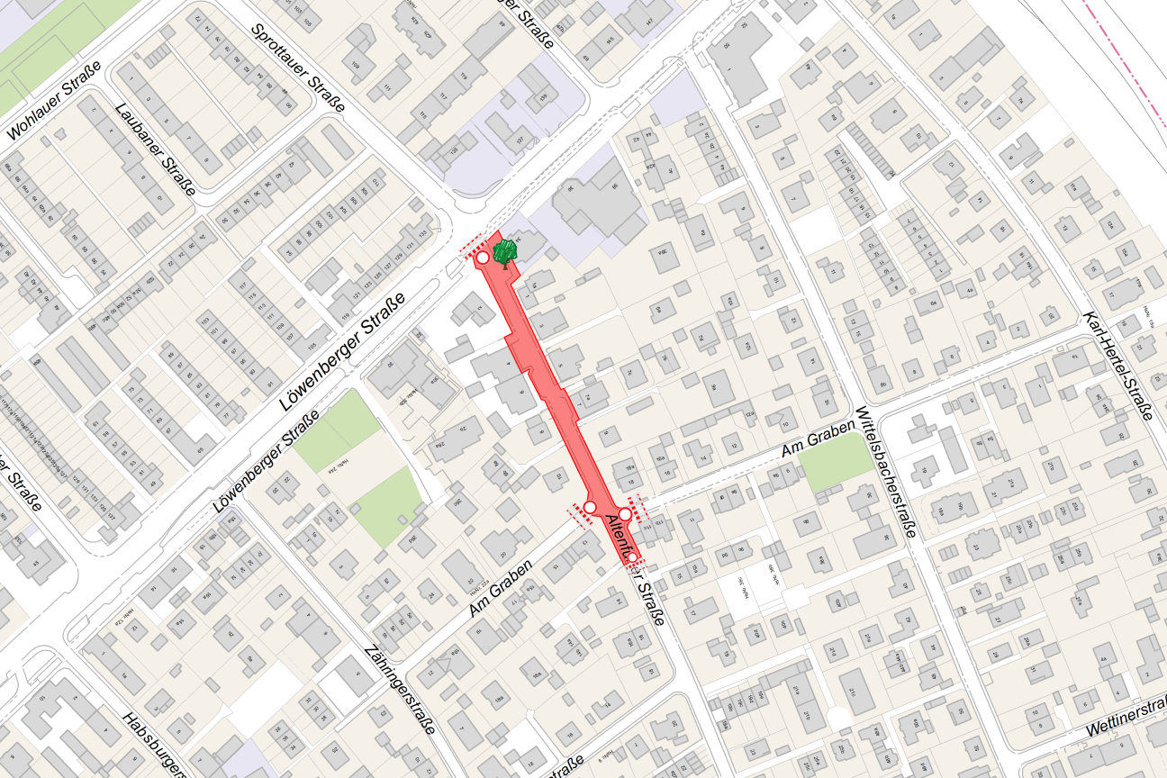 Lageplan Altenfurter Straße