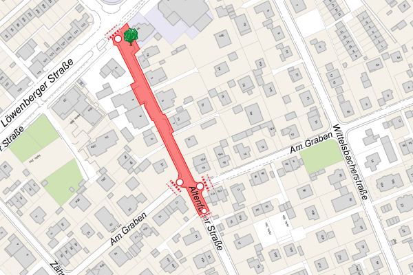 Lageplan Altenfurter Straße