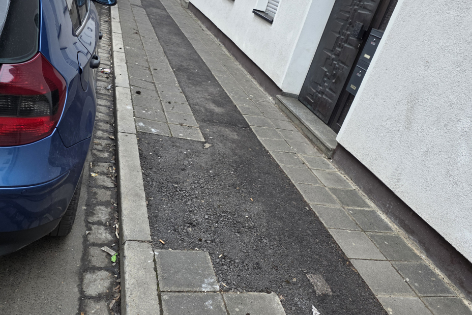 Strauchstraße vor dem Umbau, Bild © Tim Koß / SÖR | Stadt Nürnberg