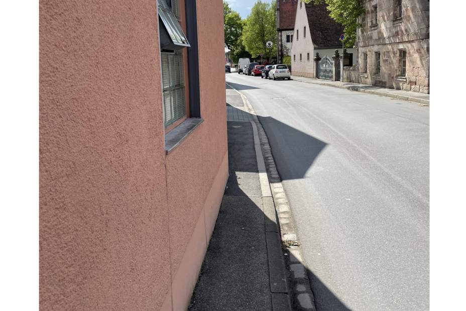 Reutleser Straße: Sanierung der Engstelle in Bauabschnitt 5b, Bild © Verkehrsplanungsamt / Stadt Nürnberg