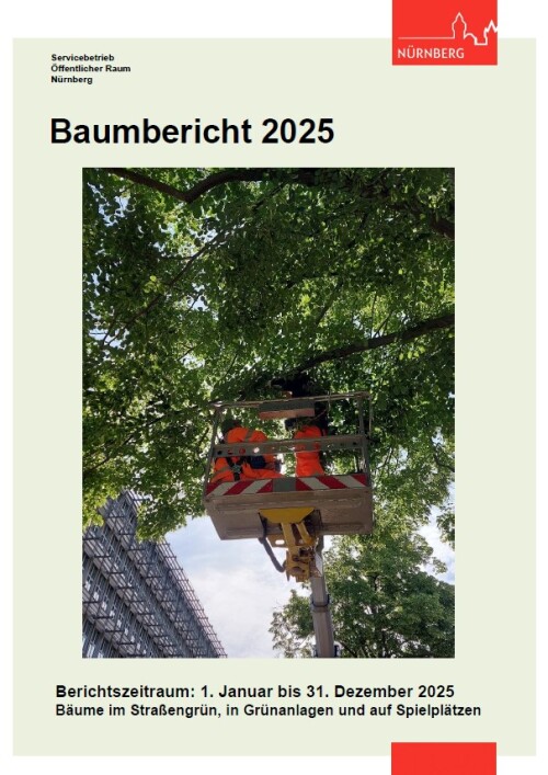 Baumbericht2025 Deckblatt © SÖR / Stadt Nürnberg