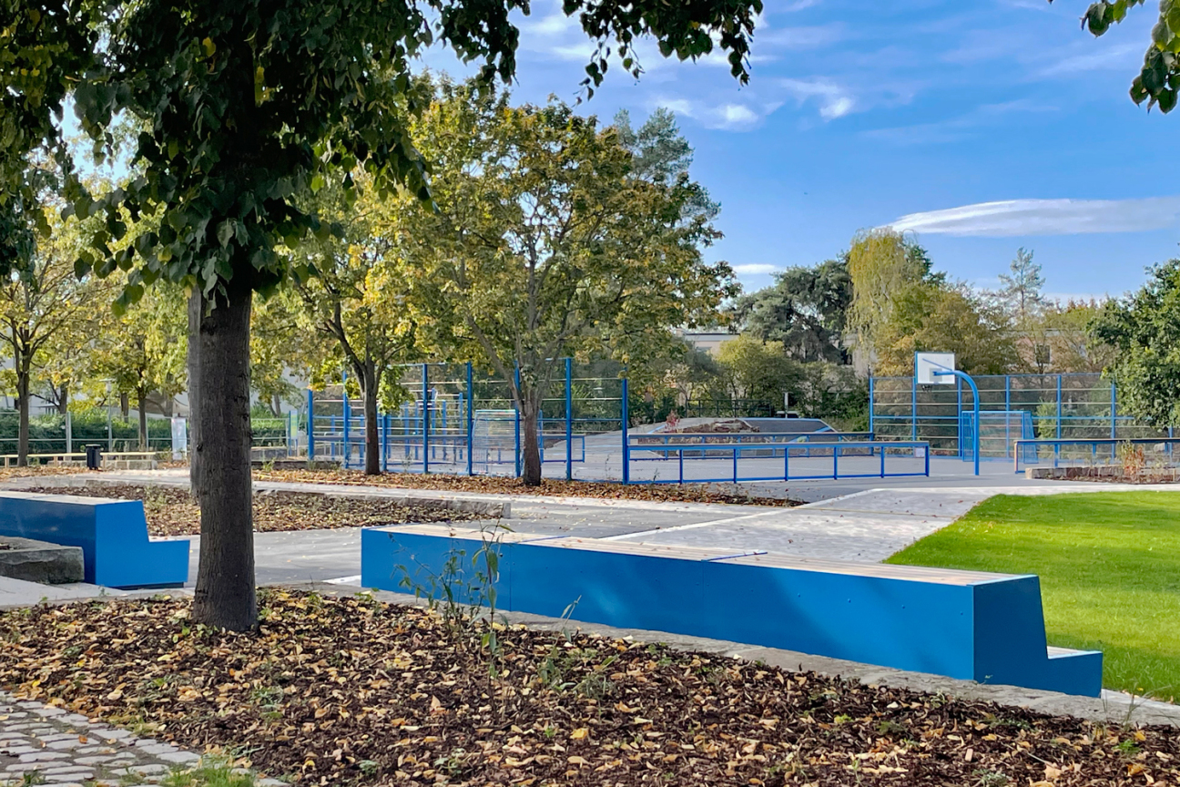 Annette-Kolb-Anlage Langwasser, Bild © André Winkel / Stadt Nürnberg