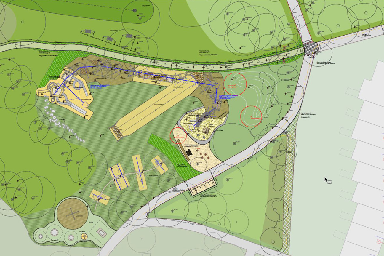 Grünanlage am Ferdinand-Drexler-Weg Spielplatz (neu), Bild © mahl.gebhard.konzepte