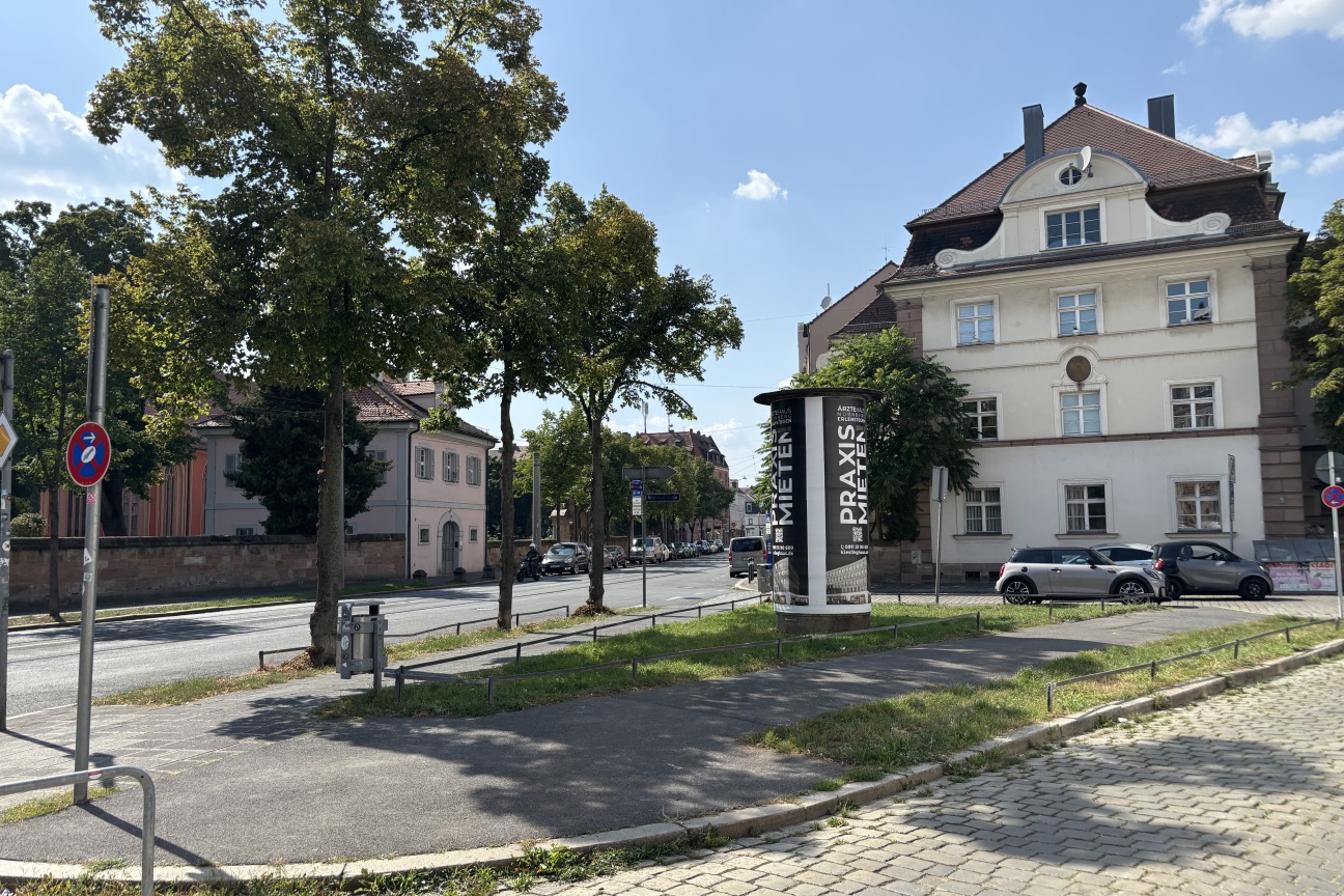 Neuer Pocket Park in der Frauenholzstraße in St. Johannis