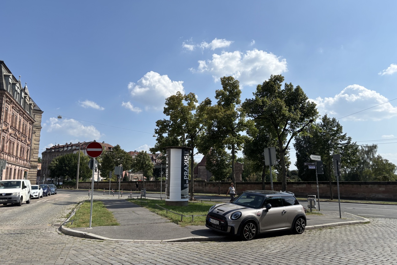 Neuer Pocket Park in der Frauenholzstraße in St. Johannis