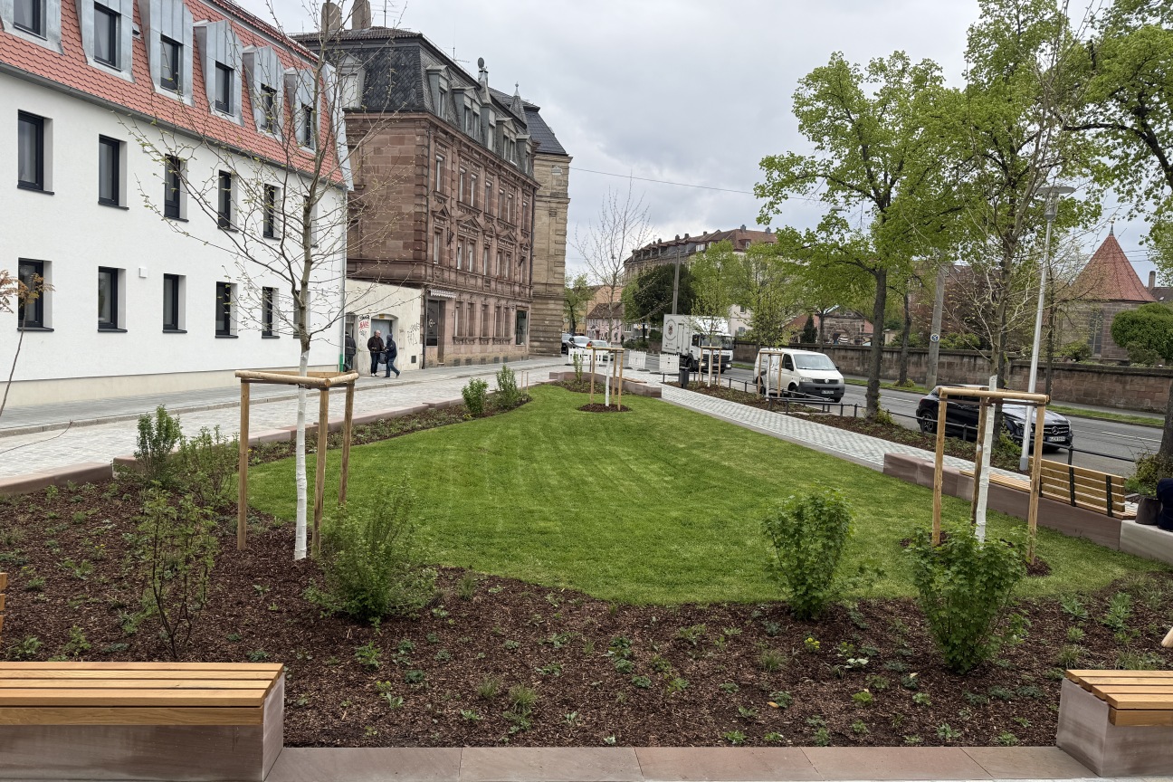Eröffnung des neuen Pocket Parks in St. Johannis