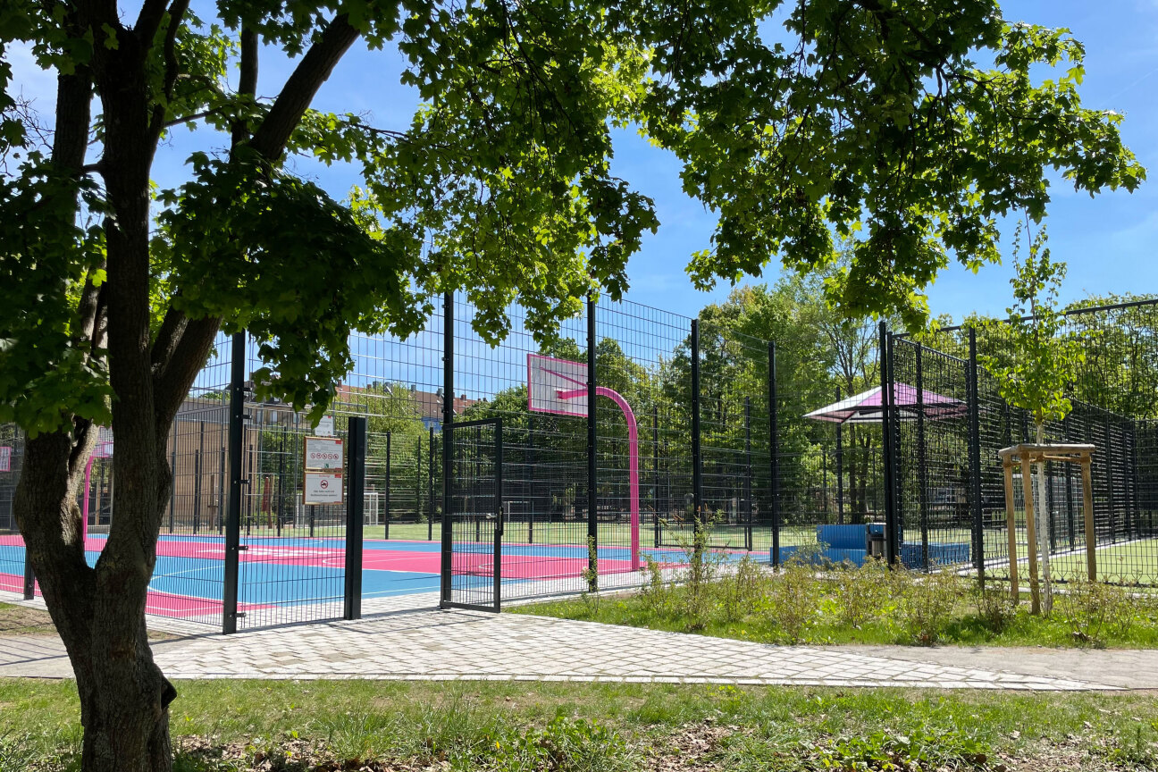 Eröffnung der neuen Freizeitsportflächen im Annapark