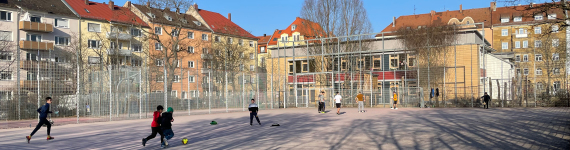 Bolzplatz Annapark geöffnet