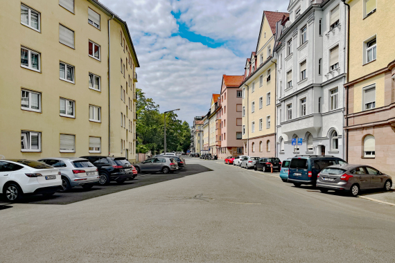 Parkplätze zu Baumstandorten - Guntherstraße