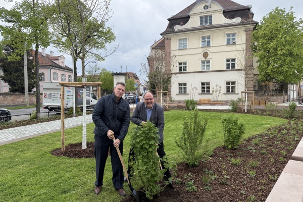 Eröffnung des neuen Pocket Parks in St. Johannis