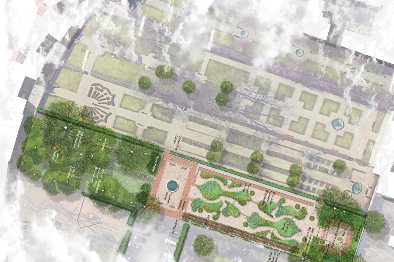 Hesperidengarten Übersicht