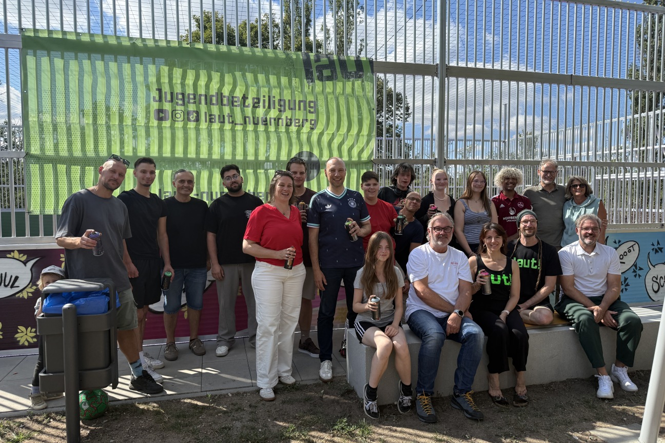 Neuer Soccer-Court an der Fürther Straße