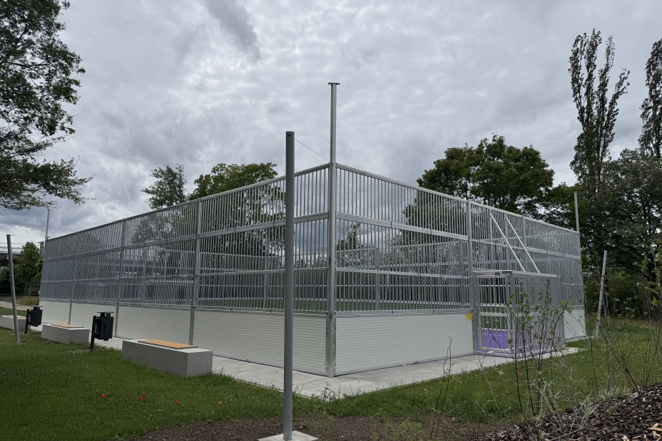 Bild © Kathrin Lehnerer / Stadt Nürnberg Soccer Court Fürther Straße Fertigstellung, Bild © Kathrin Lehnerer / Stadt Nürnberg