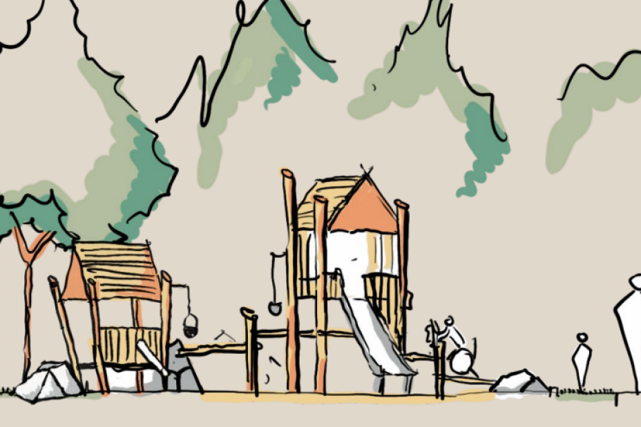 Julius Leber Strasse Sandspielbereich, Bild © SÖR / Stadt Nürnberg