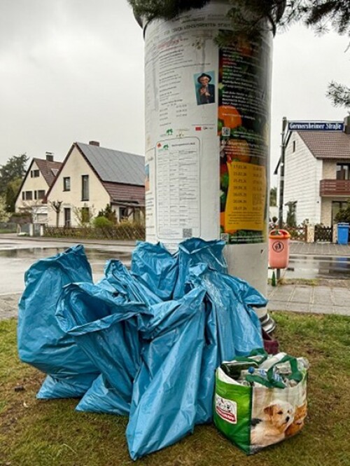 Kehrd Wärd Siedlung Süd 2026 Müll © Bürgerverein Siedlungen Süd e.V.