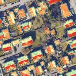 Ausschnitt aus dem Solar- und Gründachkataster