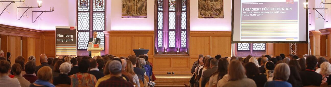 Bild © Giulia Iannicelli 4. Forum Willkommenskultur in Nürnberg, Bild © Giulia Iannicelli