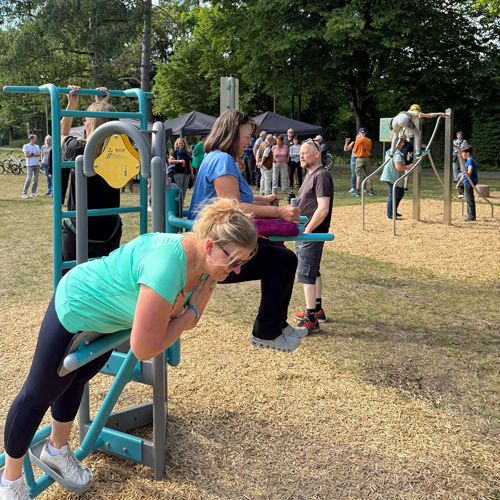 Bewegungspark Am Schießplatzwäldchen © Kathrin Lehnerer / Stadt Nürnberg