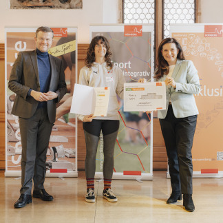 ( Bild: Giulia Iannicelli / Stadt Nürnberg - SportService ) Preisträger Projektpreis