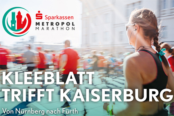 Plakatmotiv Sparkassen Metropolmarathon - Ausschnitt