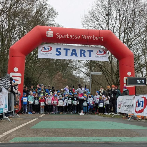 Teilnehmende beim Silvesterlauf des Team Klinkum Nürnberg © Team Klinikum Nürnberg e.V.