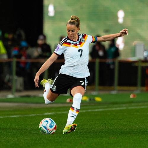 DFB Frauen-Nationalmannschaft, German Womens National Team, UEFA Women's Nations League Finale Spiel: Deutschland  gegen Spanien, Giulia Gwinn, Fritz-Walter-Stadium, 28.11.2025 © Yuliia Perekopaiko / DFB