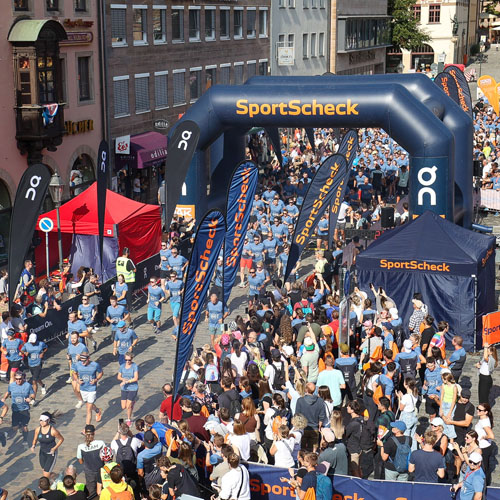 Start-/Zielbereich Stadtlauf © Norbert Wilhelmi