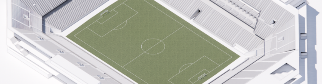 Darastellung der Vorplanung des Stadions