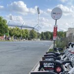 VAG_Rad Leihrad Station am Max-Morlock-Stadion