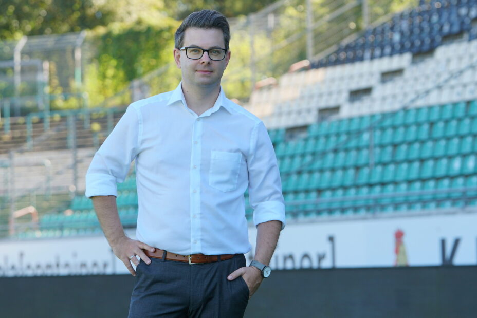 Dr. Markus Sass, Geschäftsführer Finanzen, Stadion & Organisation ds SC Preußen Münster