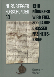 Cover Nürnberger Forschungen Band 33