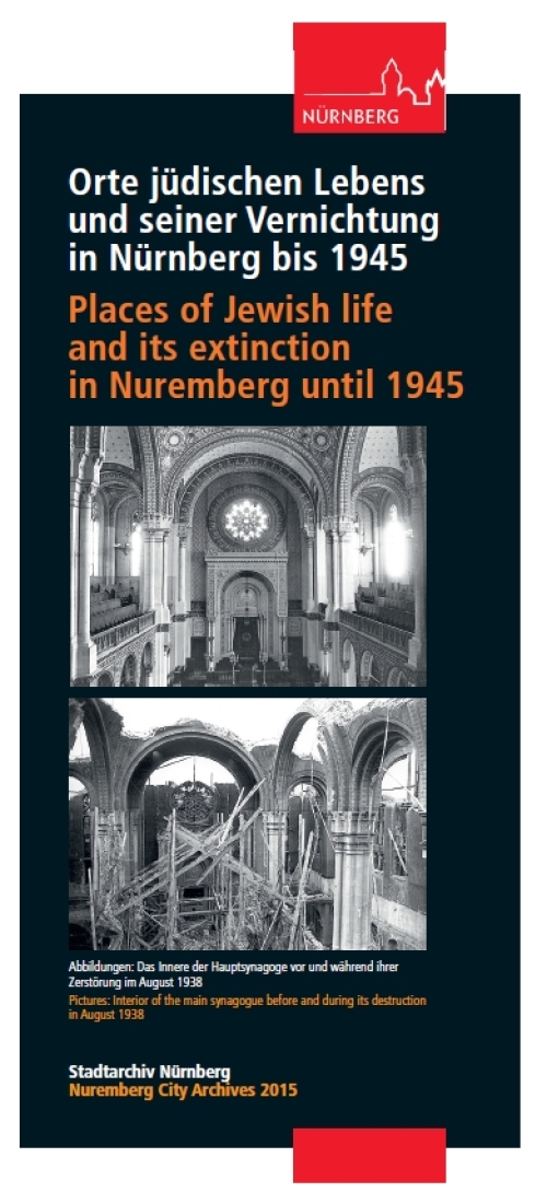 Faltplan-Cover © Bild: Stadtarchiv Nürnberg
