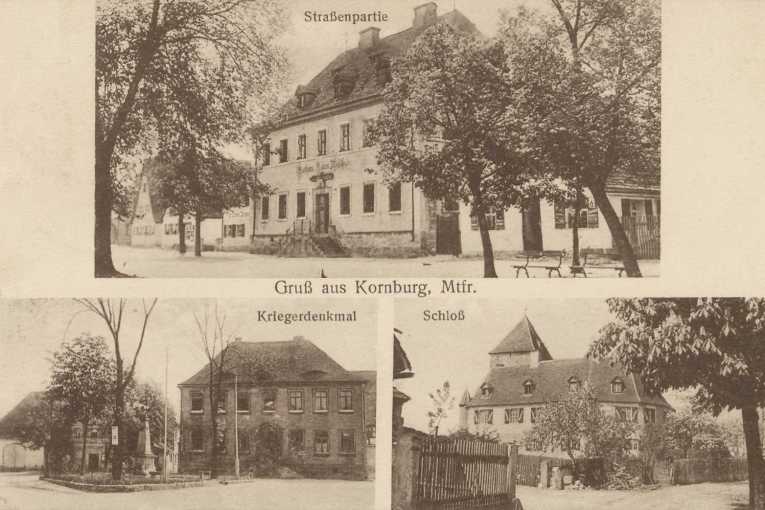 Postkarte Kornburg