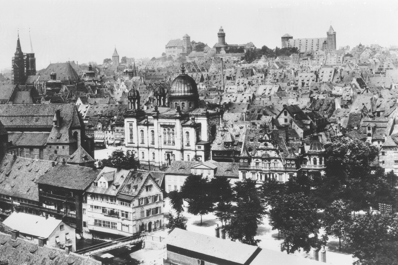Image © Bild: Stadtarchiv Nürnberg F 14 Nr. 17 Hauptsynagoge, Image © Bild: Stadtarchiv Nürnberg F 14 Nr. 17